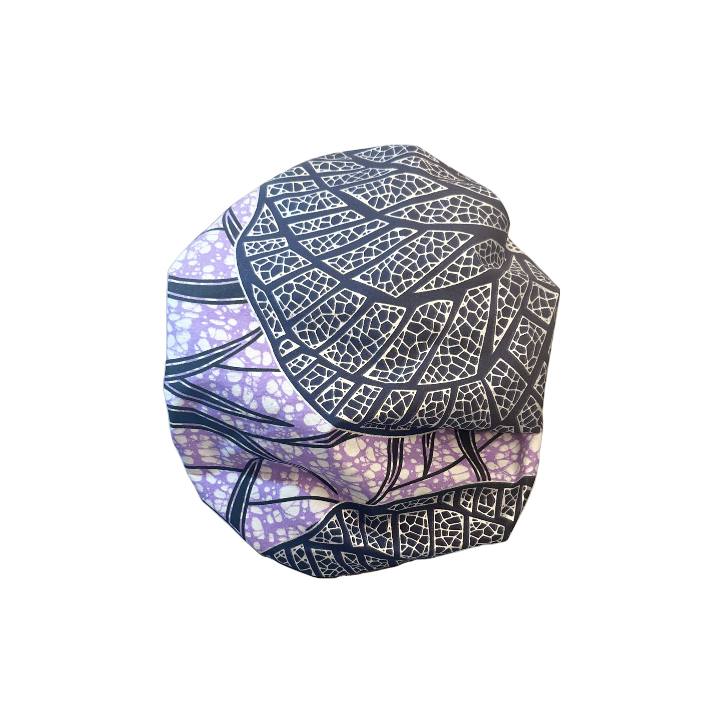 Adult African Print Flare Bonnet