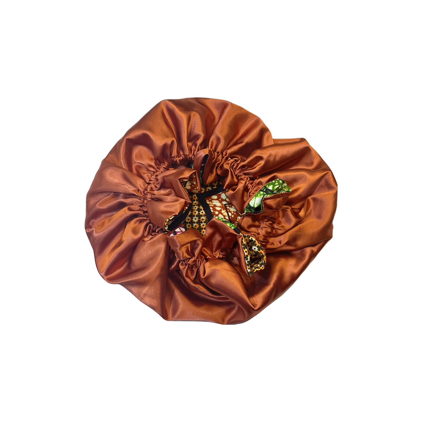 Adult African Print Flare Bonnet