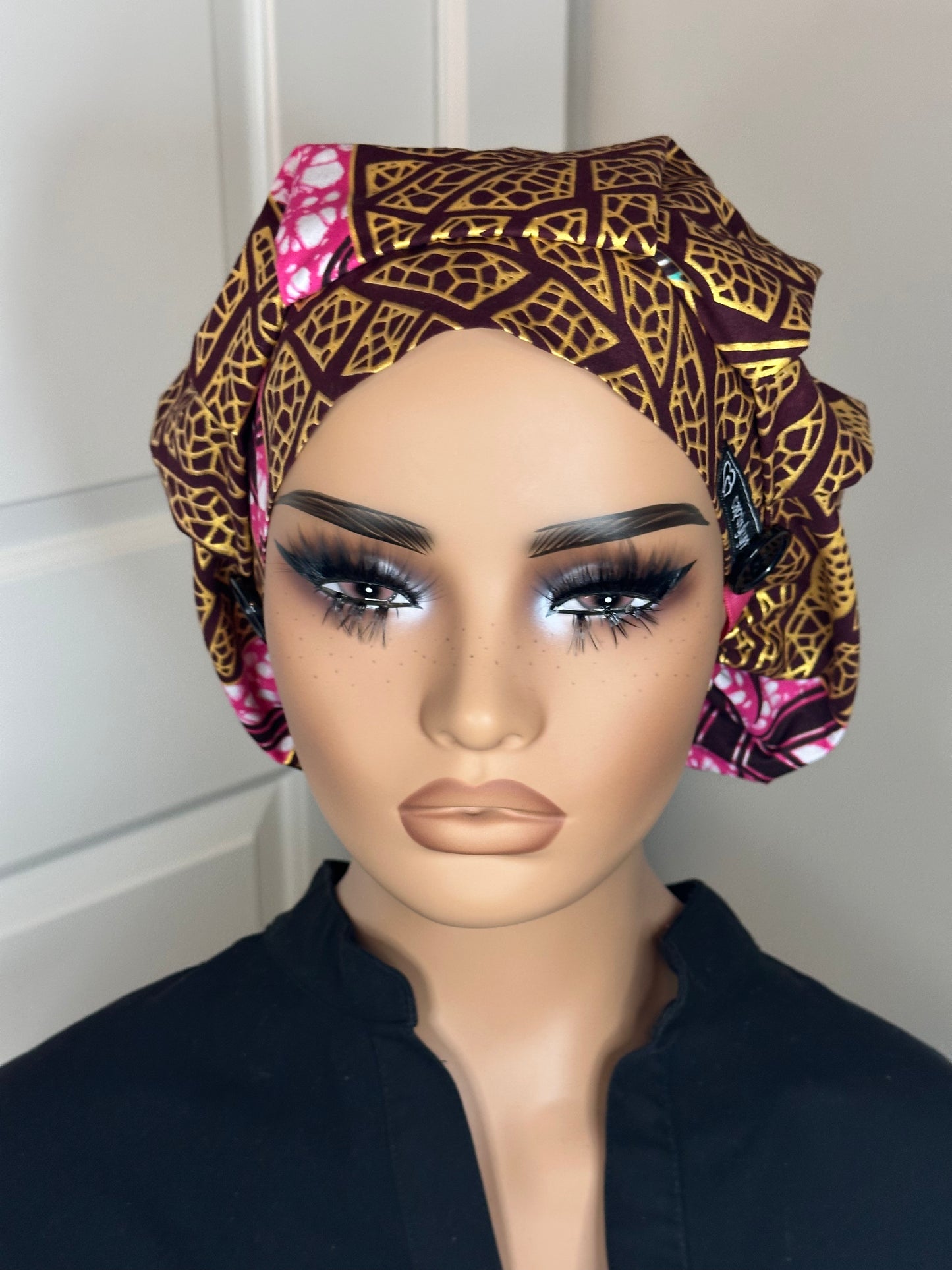 Small Pleated Scrub Cap