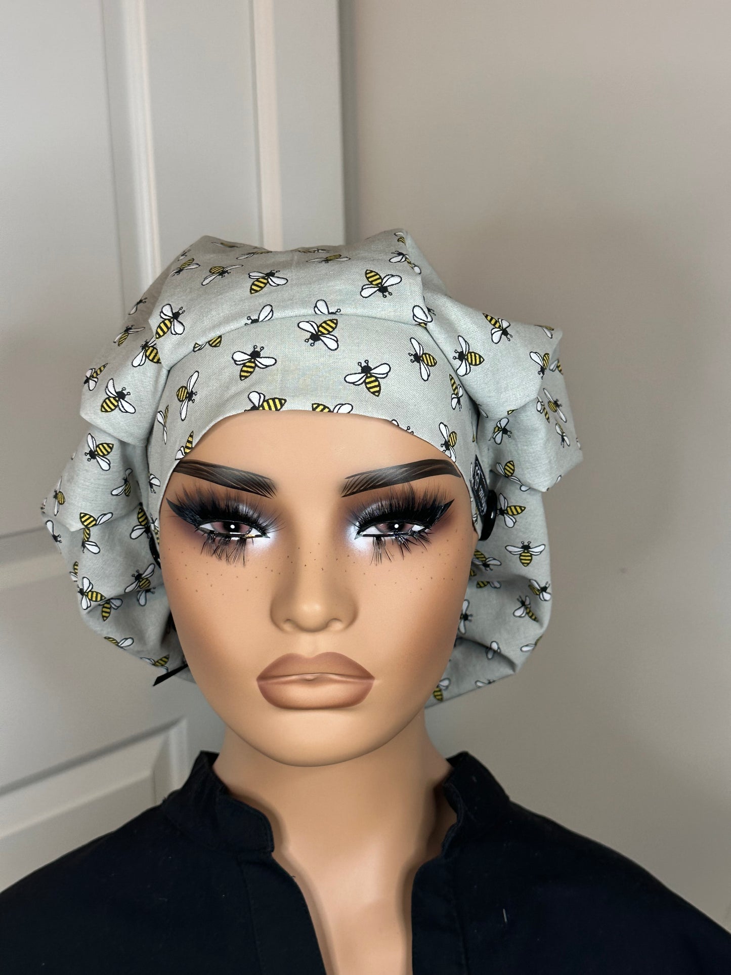 Small Pleated Scrub Cap