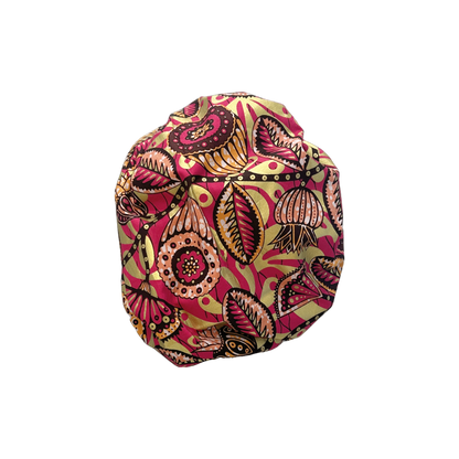African Print Flare Bonnet