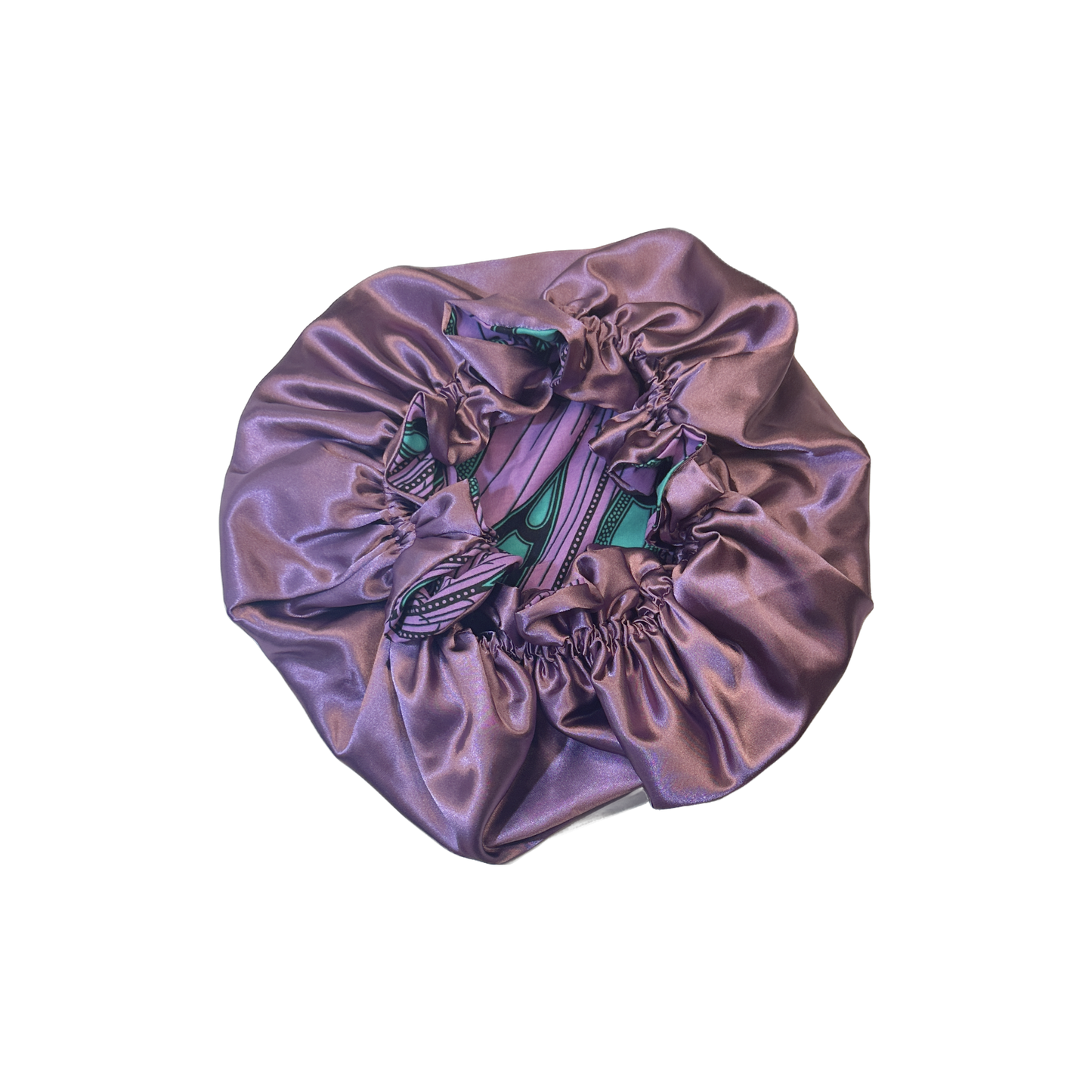 Adult African Print Flare Bonnet