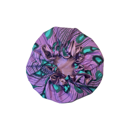 Adult African Print Flare Bonnet