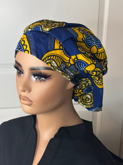 Small Pleated Scrub Cap