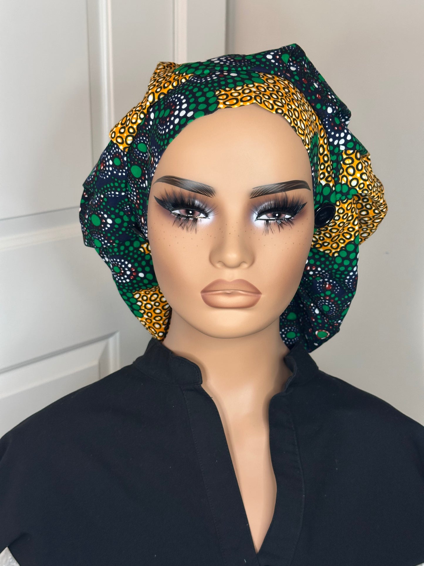 Small Pleated Scrub Cap