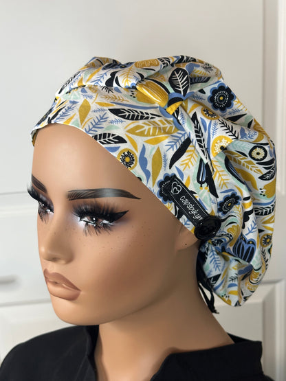 Small Pleated Scrub Cap