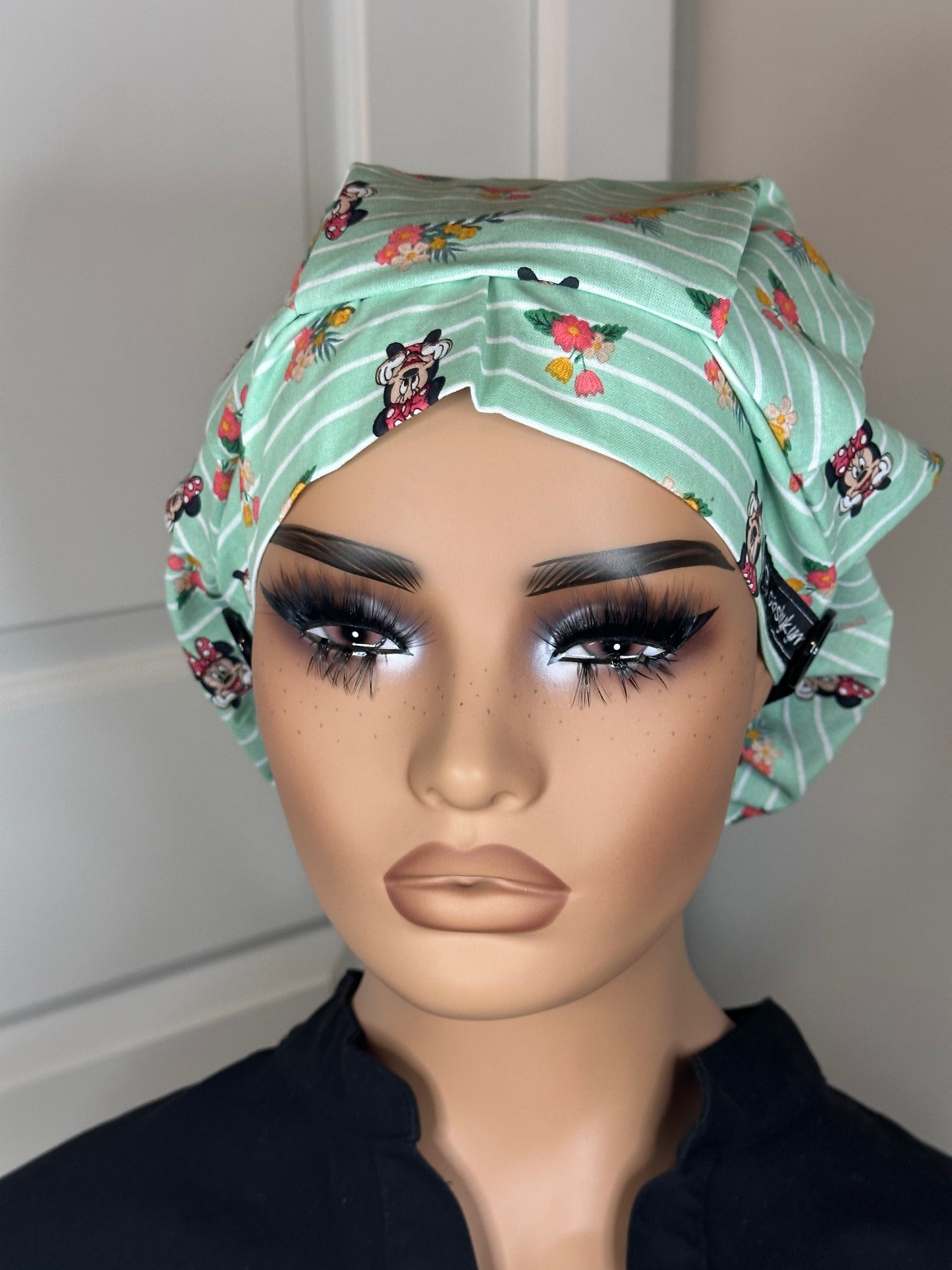 Small Pleated Scrub Cap