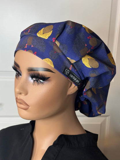 Small Pleated Scrub Cap