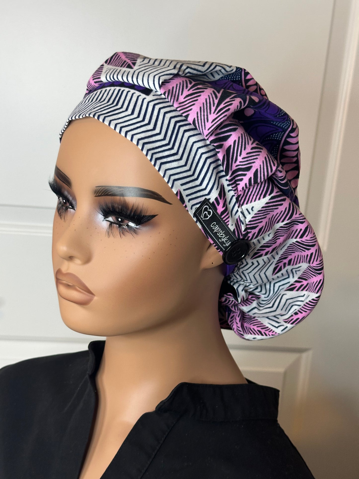Small pleated Scrub Cap