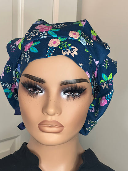 Small pleated Scrub Cap