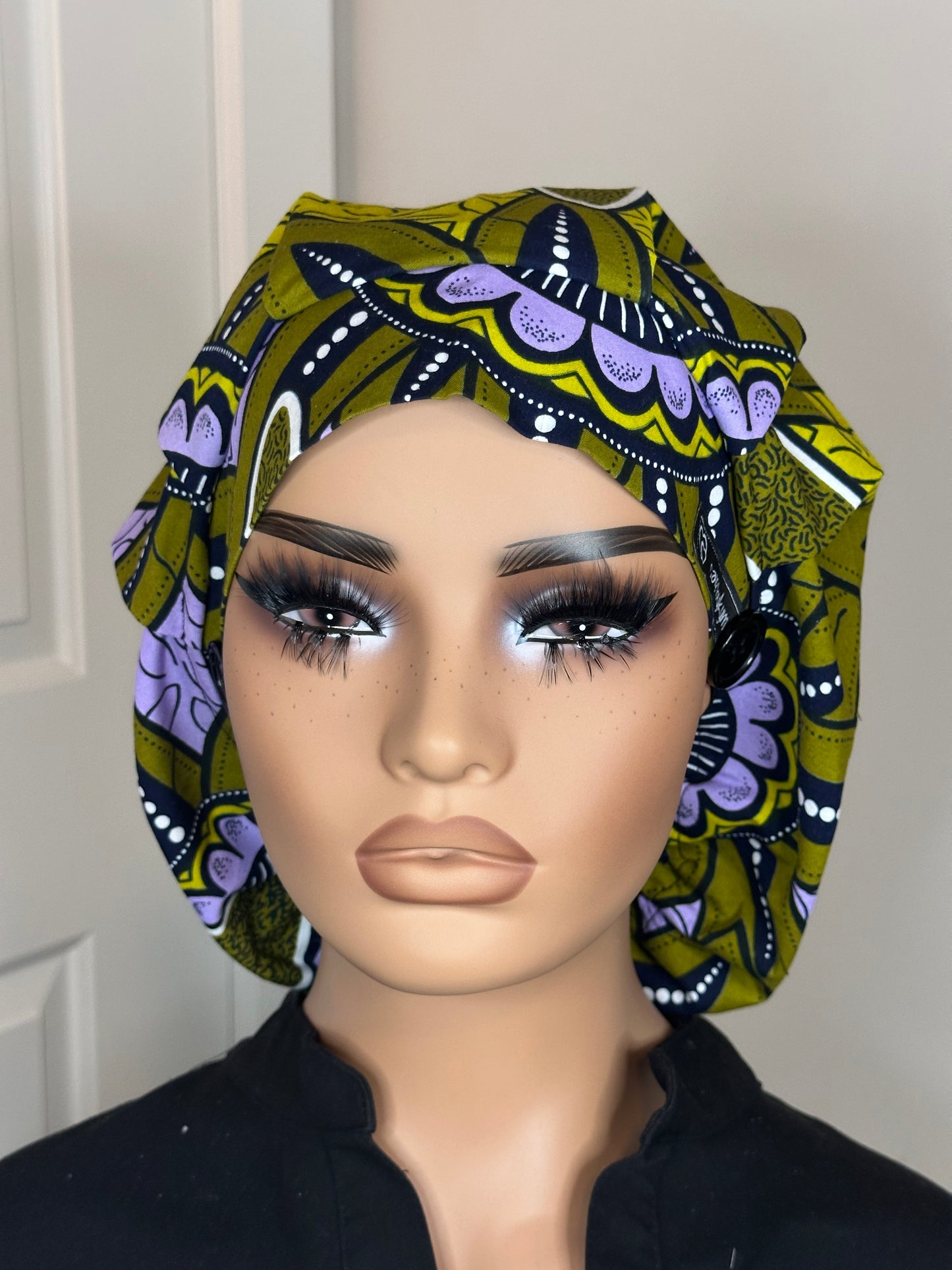 Small Pleated Scrub Cap